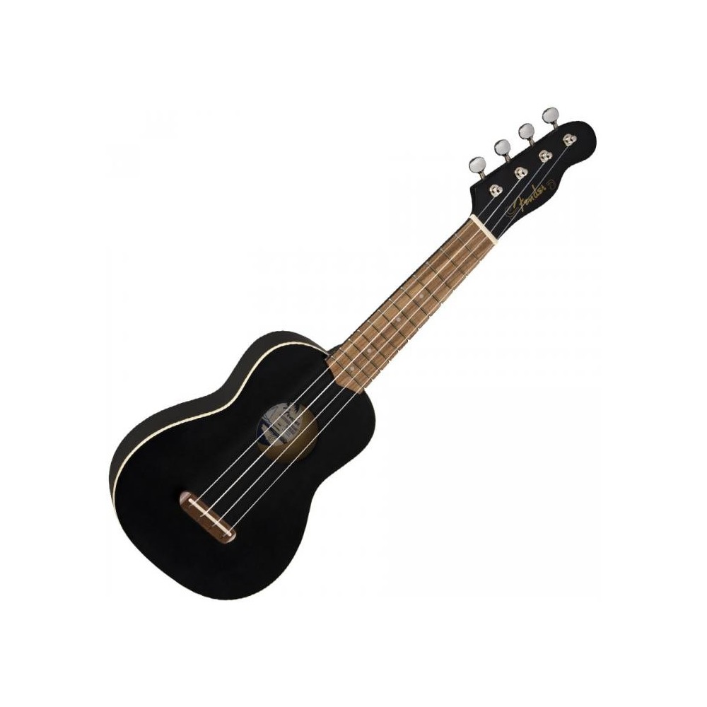 Fender Venice Ukulele Soprano BLK