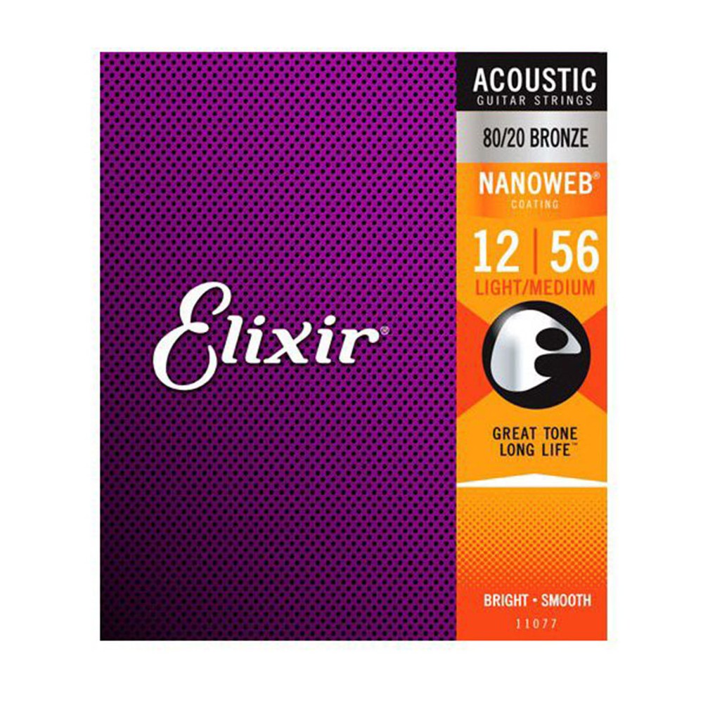 Elixir (12-56) Nanoweb 80/20 Bronze