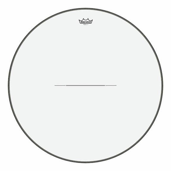 Remo Timpani Clear Steel 34" TC-3400-SS