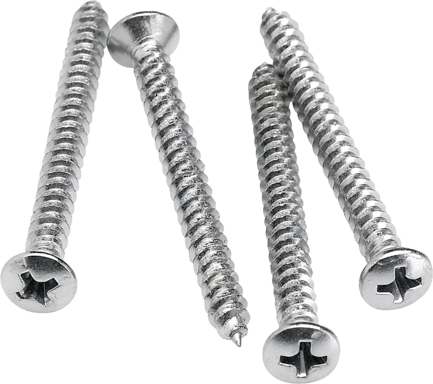 Fender Tornillos Mástil Chrome (4)