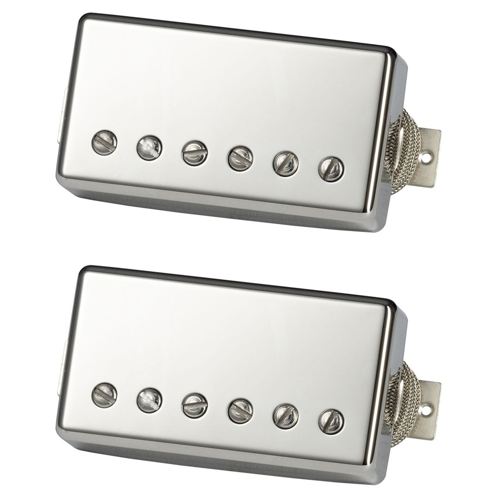 Gibson Greenybucker Set Double Black Nickel Cover