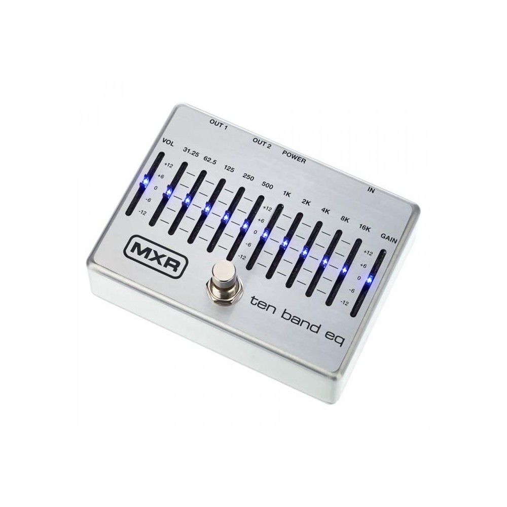 MXR 10 Band Equalizer Silver M108S-EU
