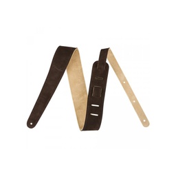 [CORRGUIFEN108] Fender Reversible Suede Strap Brown/Tan