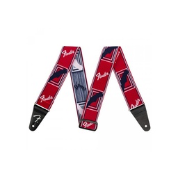 [CORRGUIFEN106] Fender WeighLess Mono Strap R/W/B