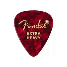 [PUASGUIFEN089] Fender 351 Premium Red Moto X Heavy Púa (Pack 12 Púas)