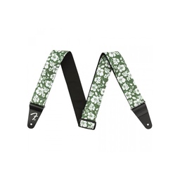 [CORRGUIFEN159] Fender Hawaiian Strap Green Floral 2