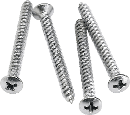 [TORNGUIFEN004] Fender Tornillos Mástil Chrome (4)