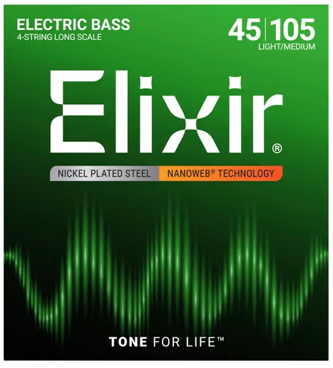 Elixir-4 Nanoweb Stainless Steel  (45-105)