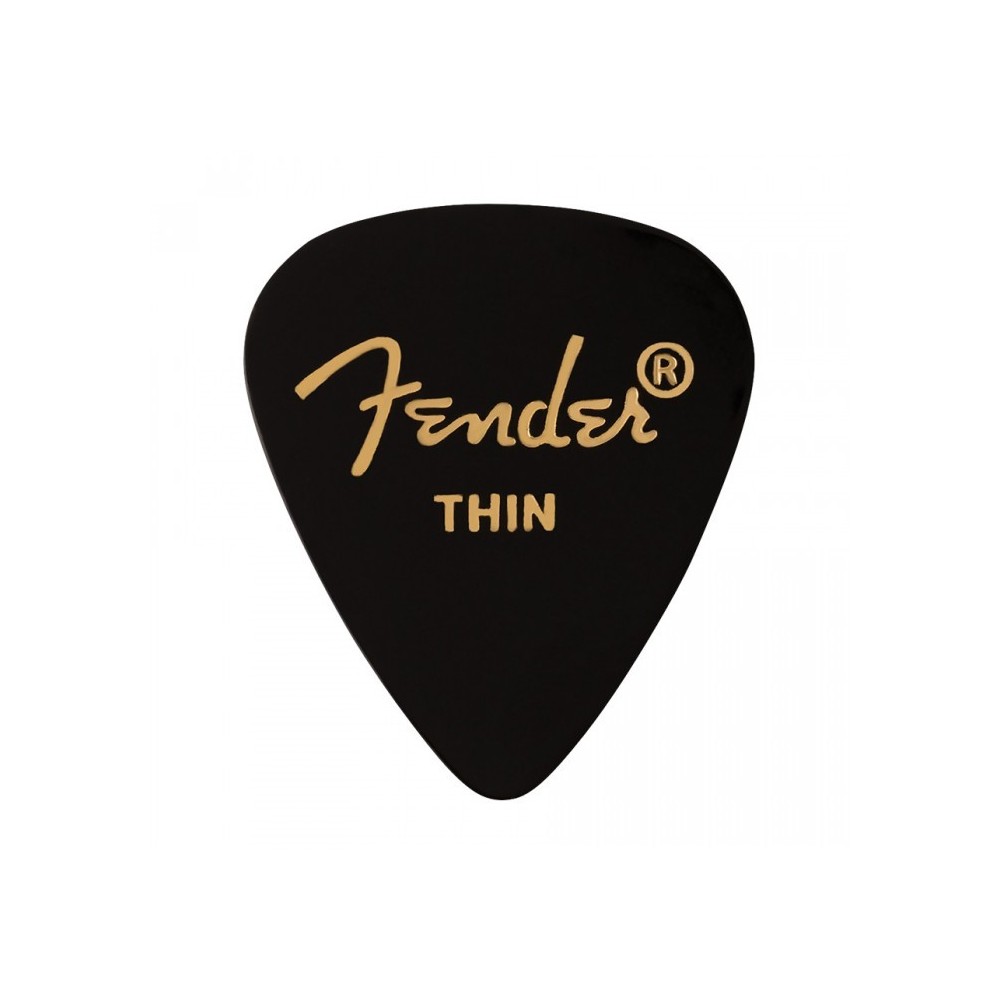 Fender 351 Premium Black Thin (Pack 12)