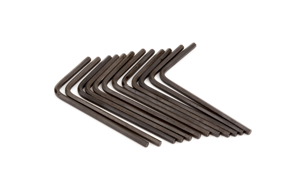 Fender Pack Llaves Ajuste 1/8 x 1-1/4 x 2-3/4 (12 Uds)