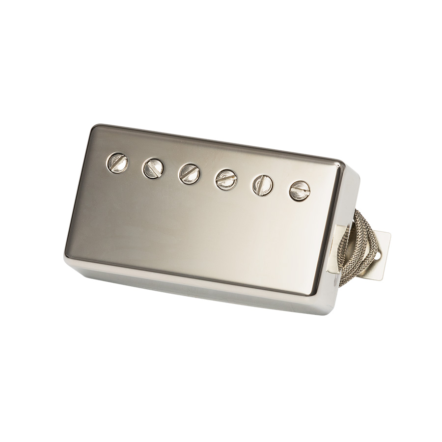 Gibson 60s Burstbucker Double Black, Nickel Cover