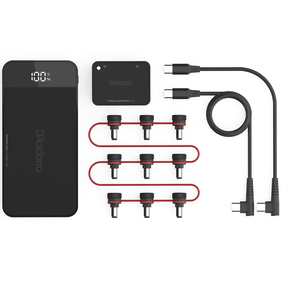 DAddario XPND Pedal Power battery Kit
