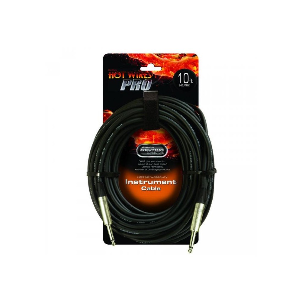 On Stage IC-10NN Cable Neutrik J/J 3m