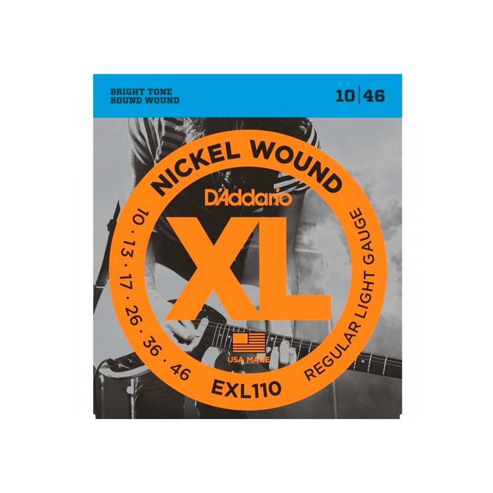 DAddario EXL110 (10-46) XL Nickel Wound Light