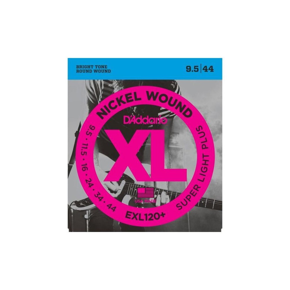 DAddario EXL120+ (9.5-44) XL Nickel Wound Super Light Plus