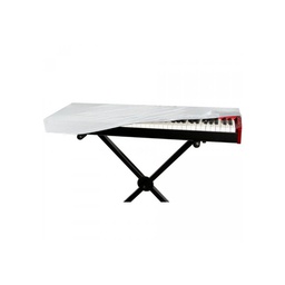 [FUNDTECOSS006] On Stage KDA7061W Funda Cubreteclado 61/76 teclas Blanca