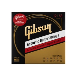 [JUEGACUGIB028] Gibson Phosphor Bronze (12-53) 12 Cuerdas