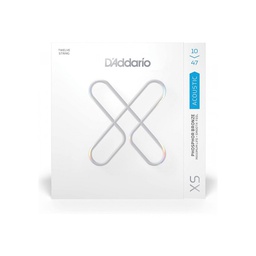 [JUEGACUDAD038] DAddario XSAPB1047-12 (10-47) XS Phosphor Bronze Light 12 Cuerdas