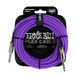 [CABLGUIERN023] Ernie Ball Flex EB6420 6m - Púrpura