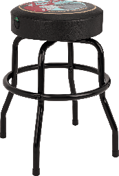 [BANQGUIFEN008] Fender Guitars &amp; Amps Pick Pouch Barstool Black/Black 24"