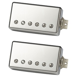 [PASTGUIGIB160] Gibson Greenybucker Set Double Black Nickel Cover