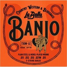 [JUEGBANLAB003] La Bella Banjo 730-M LE 5 Cuerdas