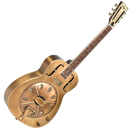 [GUITDOBCOL002] Continental CSE-N-BRASS Dobro Eléctrificado