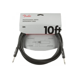 [CABLGUIFEN087] Fender Professional Cable Black 3m