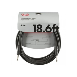 [CABLGUIFEN091] Fender Professional Cable Black 5,5m