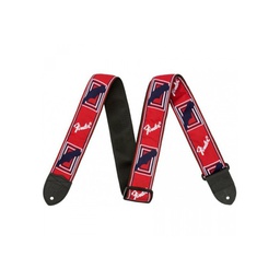 [CORRGUIFEN002] Fender Monogrammed 2 Red / White / Blue 5cm