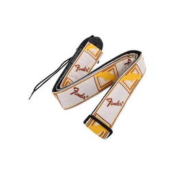 [CORRGUIFEN023] Fender Monogrammed 2 White/Brown/Yellow 5 cm