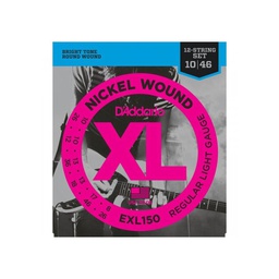 [JUEGELEDAD026] D'addario EXL150 (10-46) 12 Cuerdas