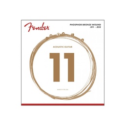 [JUEGACUFEN007] Fender 60CL Phosphor Bronze (11-52)