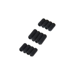 [TORNGUIFEN010] Fender Tornillos Puente Strat/Tele Black (12 Uds)