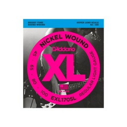 [JUEGBAJDAD027] D'addario EXL170SL (45-100) Nickel Wound