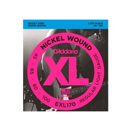 [JUEGBAJDAD006] DAddario EXL170 (45-100) XL Nickel Wound Light